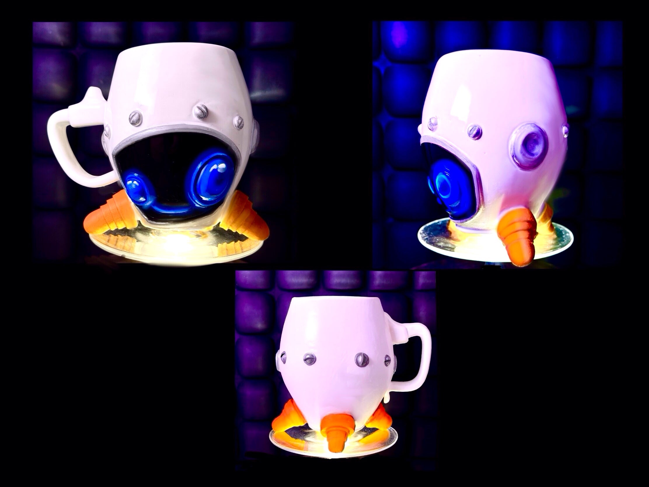 STARBLAZER JOE™ — The Cosmic Courier of Zeal Handmade Ceramic Collectible Mug | Limited Edition