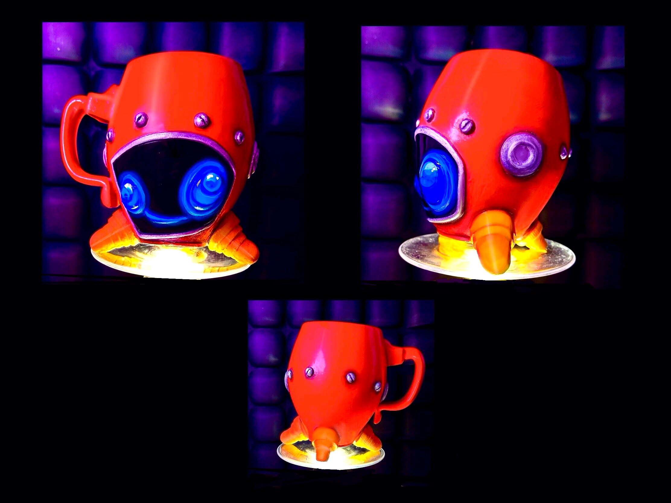 EMBER CORE JOE™ — The Molten Heart of the Resistance Handmade Ceramic Collectible Mug | Limited Edition