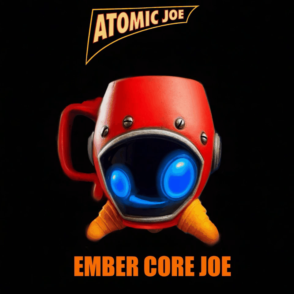 EMBER CORE JOE™ — The Molten Heart of the Resistance Handmade Ceramic Collectible Mug | Limited Edition