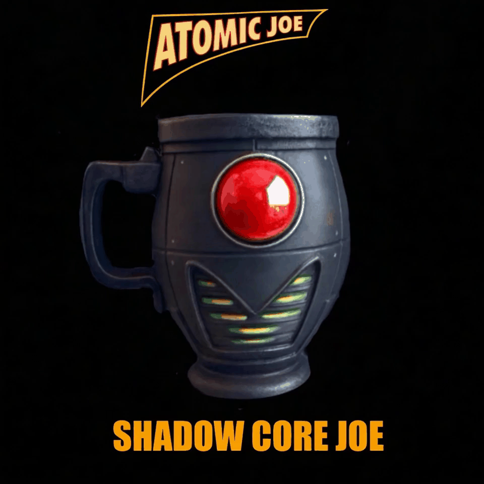 SHADOWCORE JOE™ — The Silent Reactor Handmade Ceramic Collectible Mug | Limited Edition