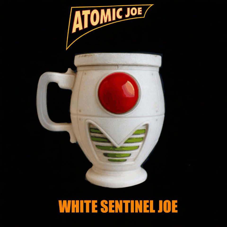 WHITE SENTINEL JOE™ — The Last Light of Zeal Handmade Ceramic Collectible Mug | Limited Edition