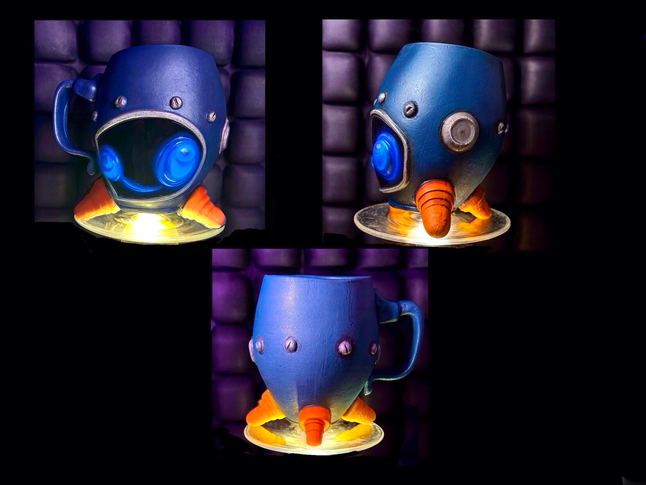 IRON VORTEX JOE™ — The Storm Engine of Zeal  Handmade Ceramic Collectible Mug | Limited Edition