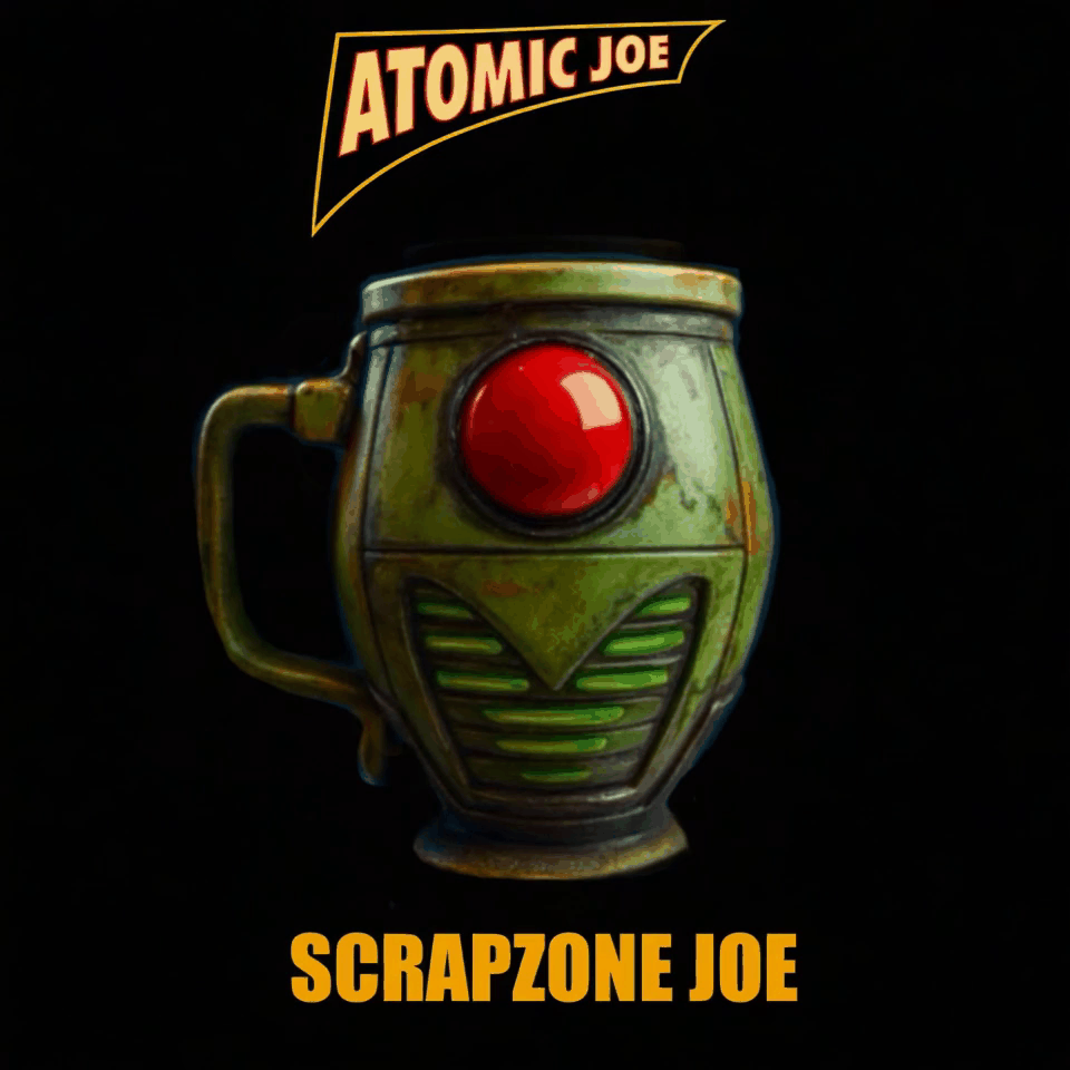 SCRAPZONE JOE™ — The Junkyard General  Handmade Ceramic Collectible Mug | Limited E